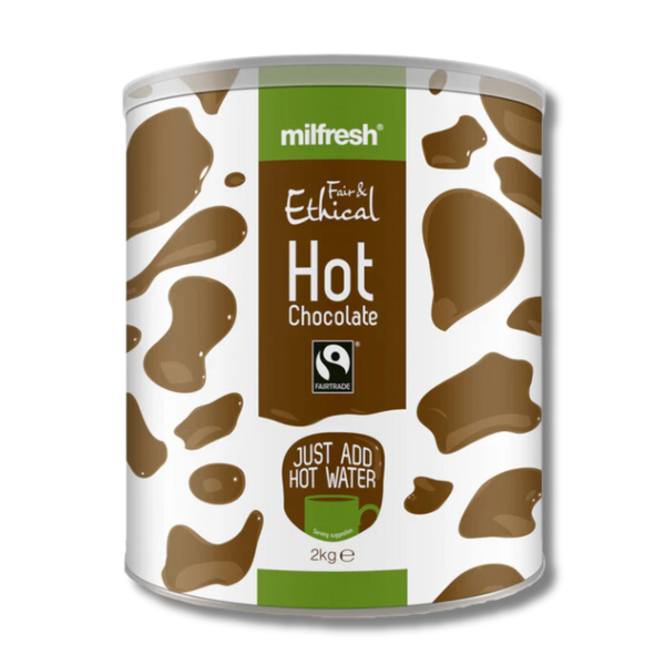 Milfresh Fairtrade Instant Hot Chocolate (Just Add Hot Water)